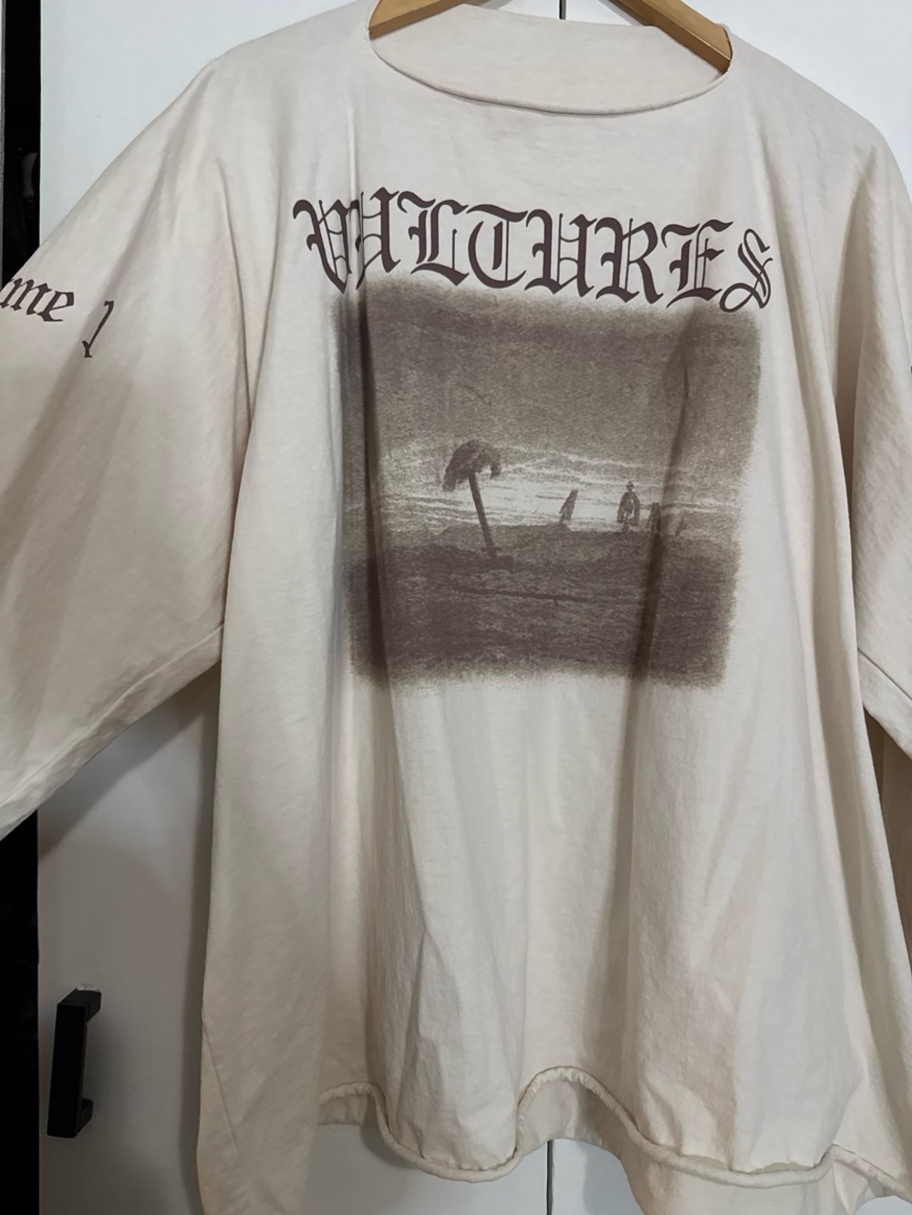 Yeezy Cream Graphic 'VULTURES' Art Print